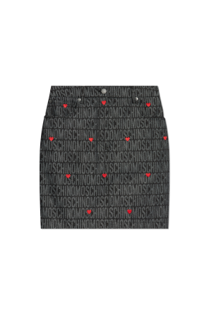 【関税&送料込】Balmain Monogram Skirt Jacquard halterneck dress with Balmain ribbon motif black